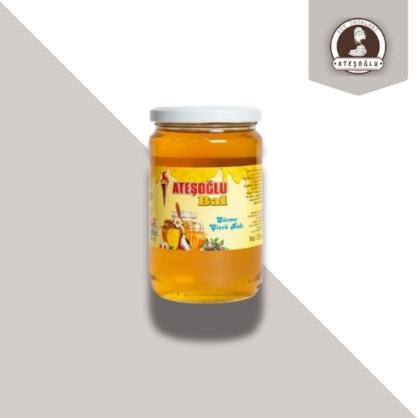 Ateşoğlu Ardahan Süzme Çiçek Balı (1000 GR)